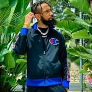 Champion color block zip front jacket size small